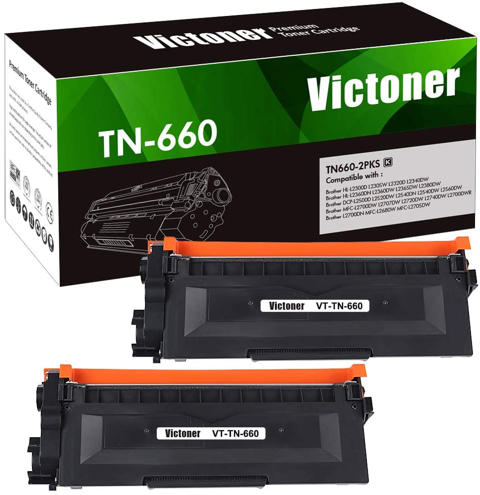 Brother TN660 Compatible Toner Cartridge Black Pack