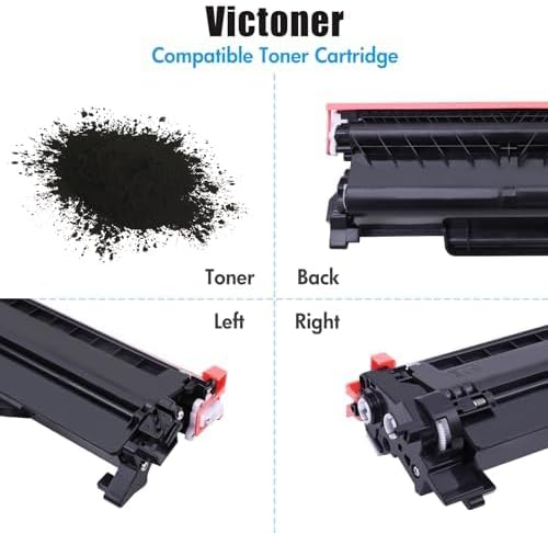 TN760 Toner Cartridge 2 Pack : High-Yield Black Multipack Compatible for Brother TN-760 TN730 TN-760 TN-730 TN 760 730 DCP-L2550DW HL-L2390DW MFC-L2710DW MFC-L2750DW MFC-L2730DW Printer