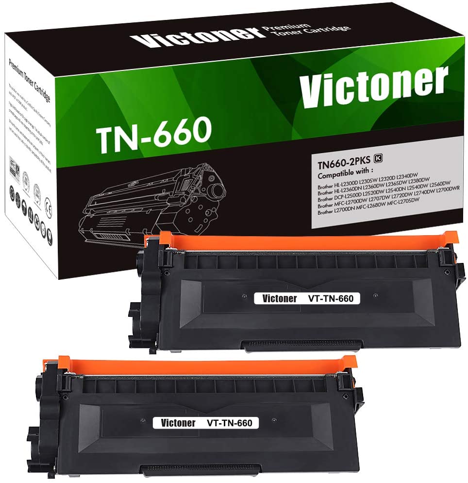 4 Toner Alta Resa 2600 Pagine 4 Toner TN660 Compatibili Ad Alta Resa Per Stampanti Brother - Per MFC-L2700DW, HL-L2300D, L2360DW Tamburo Brother Mfc L2710dn - Foto 10