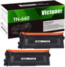 Brother TN660 TN630 Compatible Toner Cartridge Black 2 Pack