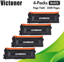 Brother TN660 TN630 Compatible Toner Cartridge Black 4 Pack