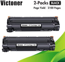 HP 78A  Canon 128 Compatible Toner Cartridge Black 2 Pack