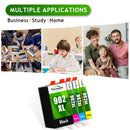 Victoner Compatible Ink Cartridge Replacement for HP 902XL 902 XL Ink Cartridge to use with HP Officejet Pro 6978 6968 6962 6958 6970 HP 902 Ink Cartridges Printer (Black Cyan Magenta Yellow 4-Pack)